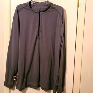 Adidas men's dri fit 1/4 zip pullover